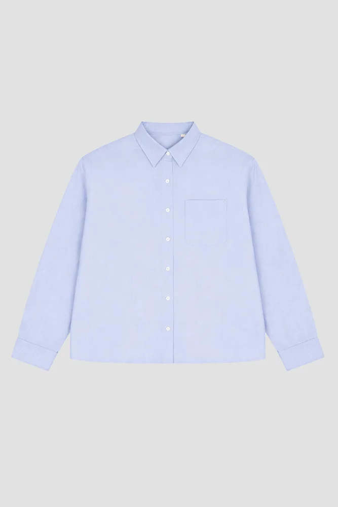 Shirt oxford Cropped Sky