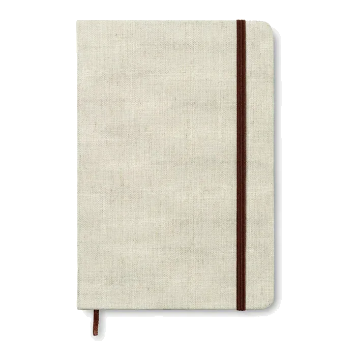 GiftRetail MO8712 Notebook con cover in canvas Canvas