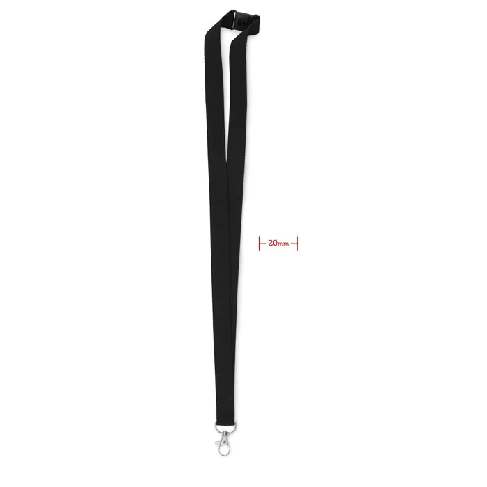 GiftRetail MO9354 Lanyard con gancio in metallo Pany