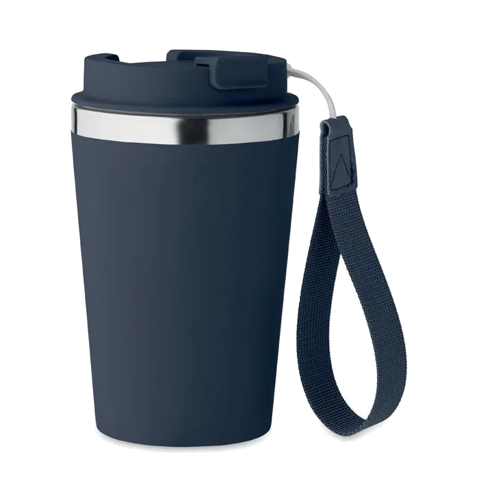 GiftRetail MO2317 Bicchiere doppio strato 350 ml Topaz