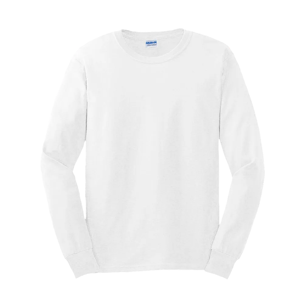 Gildan GN186 Ultra Cotton T-shirt maniche lunghe
